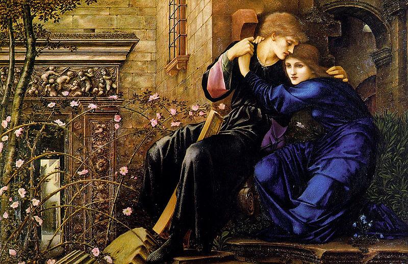 Edward Burne-Jones Love Among the Ruins